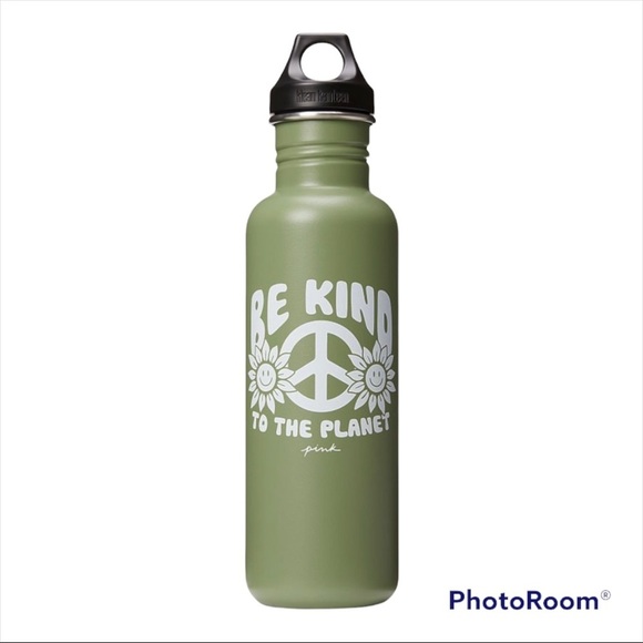 NWT PINK Klean Kanteen + PINK Water Bottle